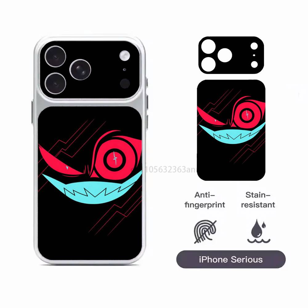 H-Hazbin VOX H-Отель Доверьте нам Задняя наклейка-чехол для iPhone 17 Pro ProMax iPhone17promax