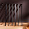 100Pcs Black Disposable Straw Flexible Drinking Straws Plastic Bendable Drink Tube Reusable Bar Party Accessories