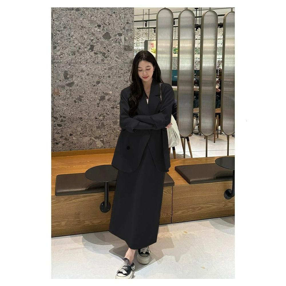 Spring and Autumn Loose, High-end Casual Suit, Two-piece Tea Suit, Feminine Temperament