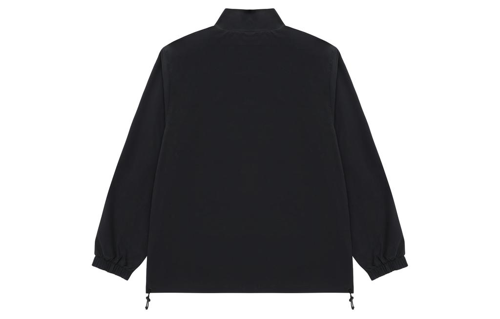 New Balance Jackets Men's Black Stand Collar Moderate AMJ31322-BK