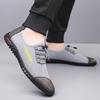 2025 New Water Loafers Hiking Shoes Summer Mens Casual Shoes Outdoor Breathable Mesh Shoes Slip-on Flats Man Sneakers