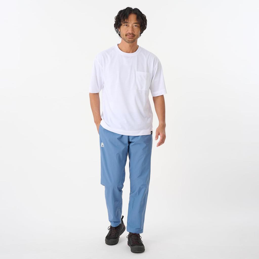 Climbing Innerwear Insect Barrier Big Short Sleeve MIV02070 Sapphire XL [Millet] [Unisex] T-Shirt (NEW LOGO)