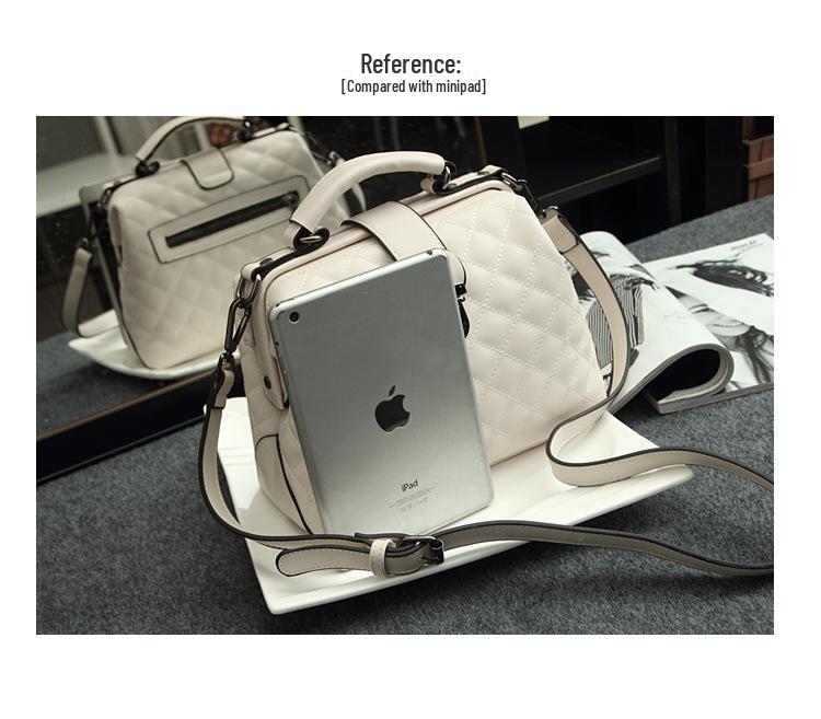 2025 Korean Style Trendy Women's Diamond Shoulder Bag - Fashionable, Versatile, Simple Handbag & Messenger Bag