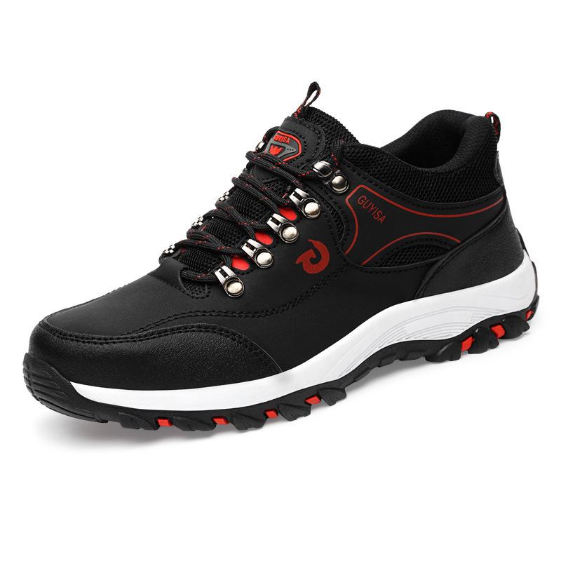 Work Old Shoes, Men's Anti-smashing, Anti-piercing and Non-slip Steel Head Shoes, Wear-resistant, Not Tired When Standing, Safe Labor Insurance 