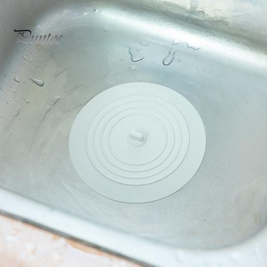 Easy-to-store Sink Plug Drain Stopper Strong Suction Silicone Bathtub Easy Odor Prevention to Use Kitchen for Home