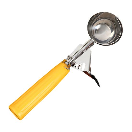 Stainless Steel Ice Cream Scoop  Food Grade Melon Baller with Press Release D