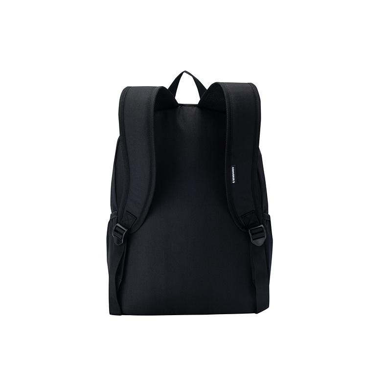 New Converse Polyester Backpack Medium Size Jet Black CV2513028PS-002