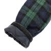 LAVENHAM Check Pattern Hooded Quilted Jacket 36 Green X Navy Men's Used