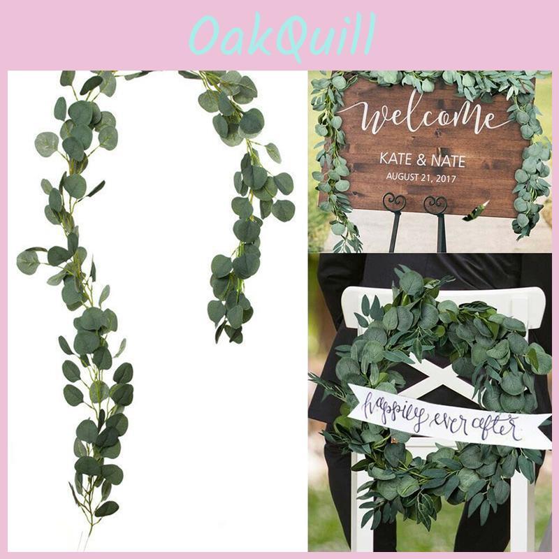 Vibrant 2m Hanging Eucalyptus Garland For Diy Party And Wedding Decorations
