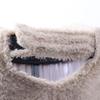 Winter Plush Baseball Cap Women's European and American Solid Color Thickened Warm Cap