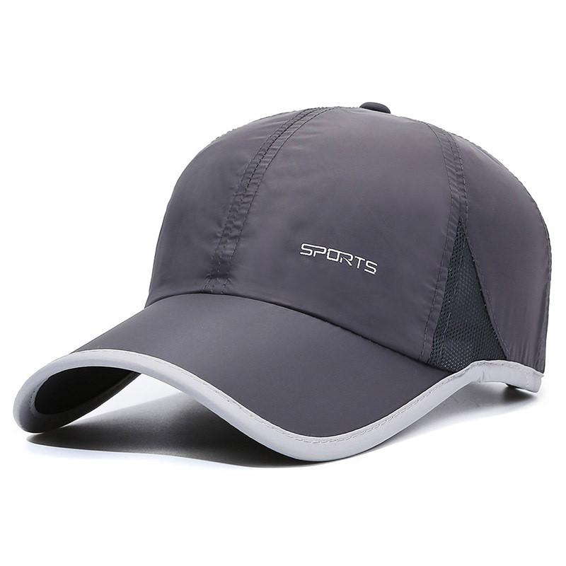 Printing Letter Sports Baseball Cap Adjustable Uv Protection Outdoor Breathable