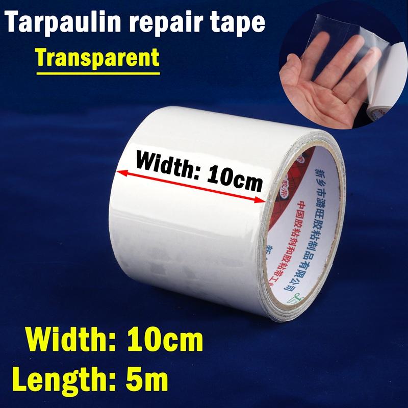 1Roll Universal Outdoor Awnings Tarp Truck Car PE PVC Tarpaulin Repair Glue Waterproof Adhesive Tape
