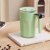 Rechargeable Automatic Stirring Cup Digital Display Heating Mixer Cup  Portable Use