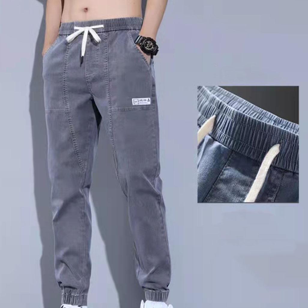 S-5XL Мужская уличная одежда Брюки-карго в стиле хип-хоп Мужские джинсы Длинные джинсовые — фото 5