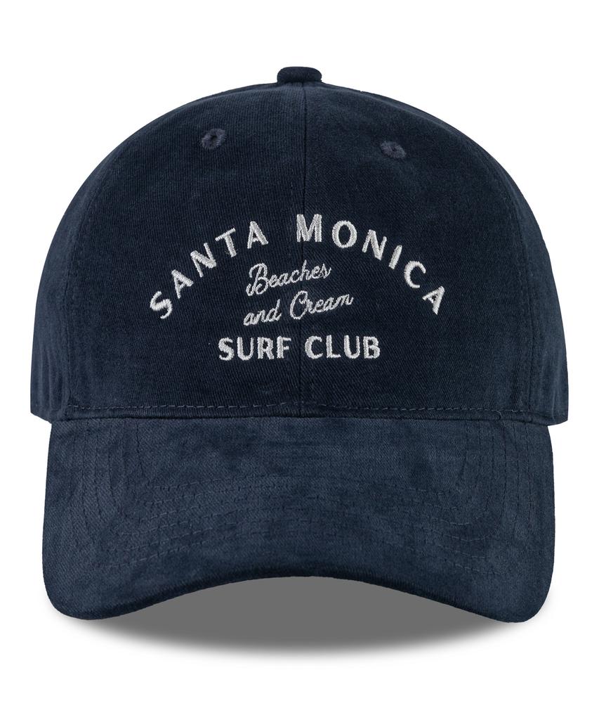 Bichiseuaenkeulim Santa Monica Cotton Ball Cap-Navy