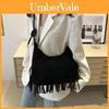 Vintage Leather Tote Bag With Topstitched Design For Business And Daily Use