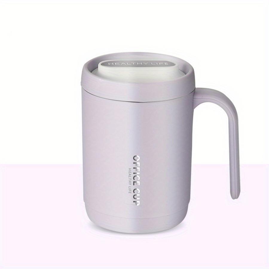 500ml/17oz přenosná vakuová láhev na vodu Lehký hrnek na kávu s víčkem - Vhodné pro domácí sportyTravelCamping