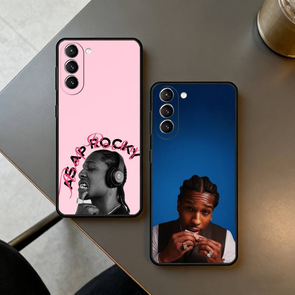 P-Papper A-ASAP Rocky Case for Samsung Galaxy S21 S25 FE S24 S23 Ultra S20 S9 S22 Plus S10 TPU Cover