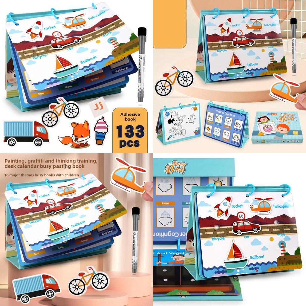 Educational Childrens Wall Calendar Puzzle With Cardboard Material For Early Learning And Cognitive Development