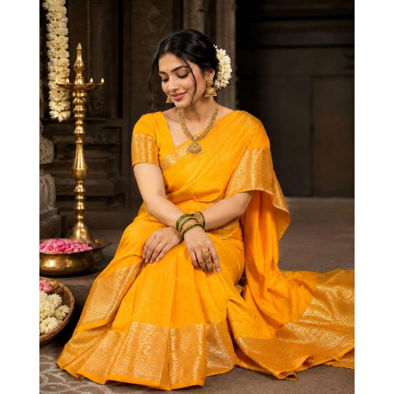 Exclusive New Launch Linen Silk Saree Collection
