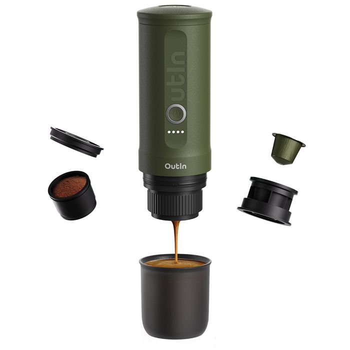 OutIn Nano Machine à expresso vert