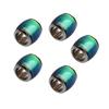 5ks/ Lot Loose Barrel Spacers Korálky Lucky Charms Změna barvy DIY nález