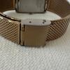 Used [In operation] Good condition CITIZEN Exceed watch vintage gold square