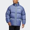 Adidas Terrex Super Puffy Jacket Outdoor Warm Stand Collar Down Outerwear Men Outerwear Royal-Blue H20753