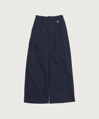 Women'S C-Logo Cotton Wide Pants Dark Navy