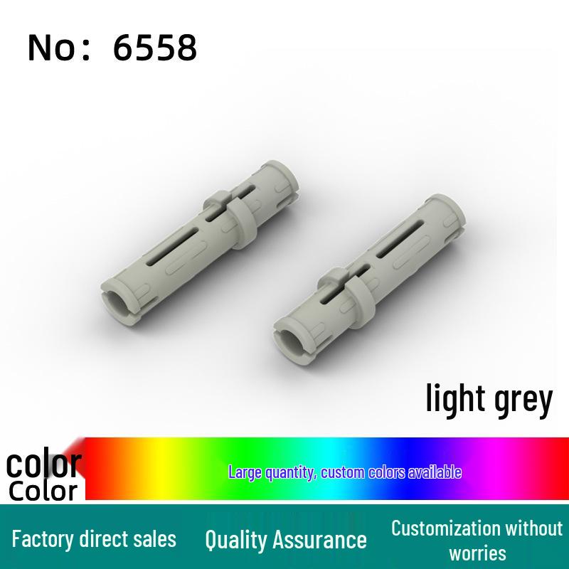 

Детские развивающие строительные блоки - Набор осей и фрикционных штифтов (3L) 0.1kg (approx. 526 pcs) светло-серый