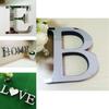 Decorative 4 Letters Love Home Furniture Mirror Tiles Wall Sticker For Modern Spaces