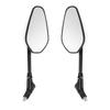UNIVERSAL Pair M10 Rearview Mirrors for Motorcycle Custom Cruiser Cafe Racer