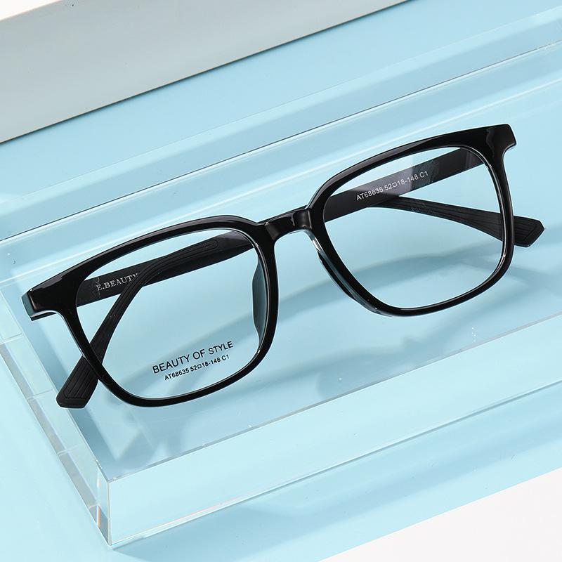 JYL TS Women's Square Optical - Minimalist Myopia-Ready Trendy Frames GTP-AT68635