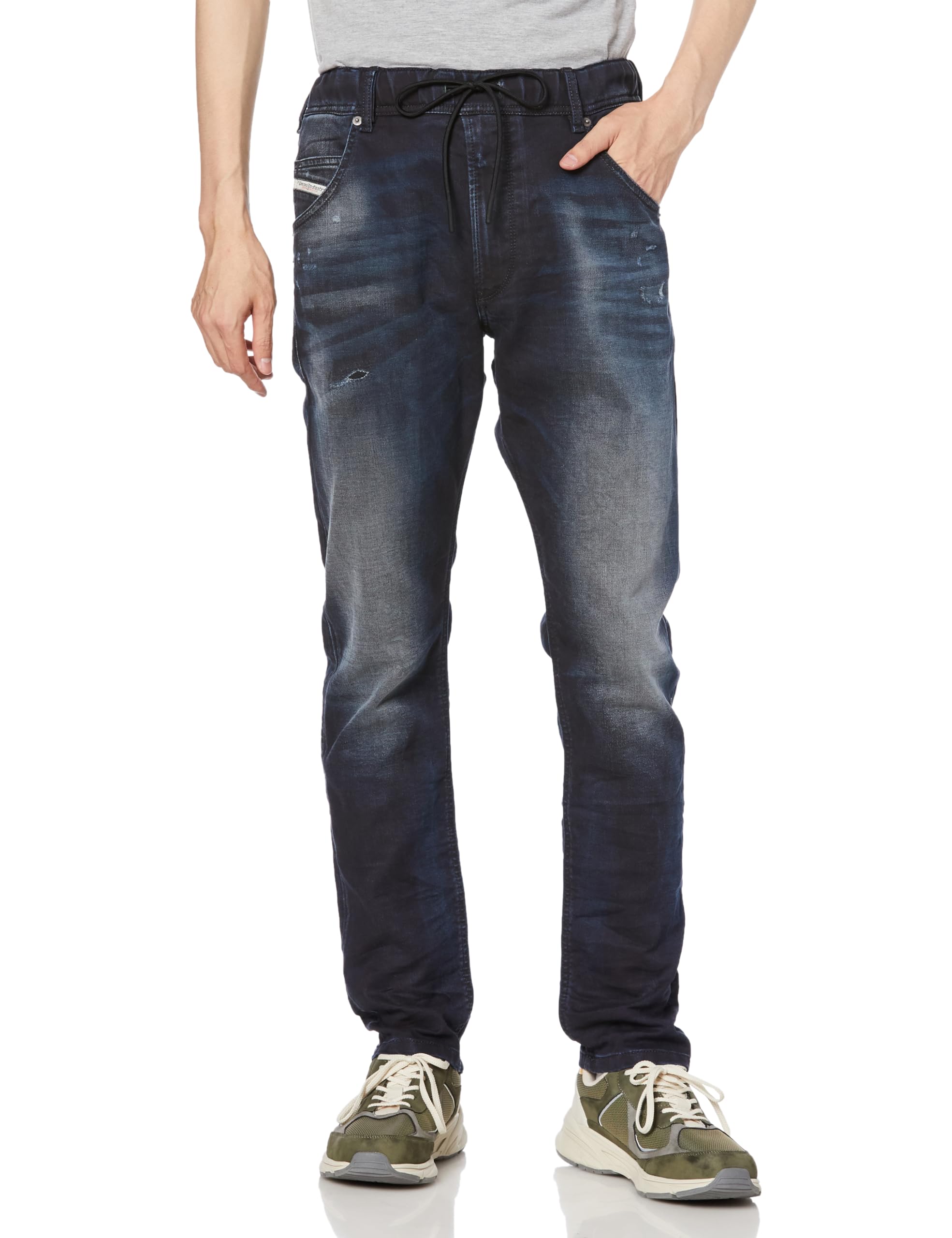 

Denim Pants Tapered Jog Jeans Sweat jeans Size 28 Indigo Blue 00CYKIR69QD [Diesel] Men s KROOLEY-NE