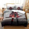 Kawaii GRAY RAVEN PUNISHING Lucia Anime Bedding Set Single Twin Full Queen King Size Duvet Cover for Adult Kid Bedroom