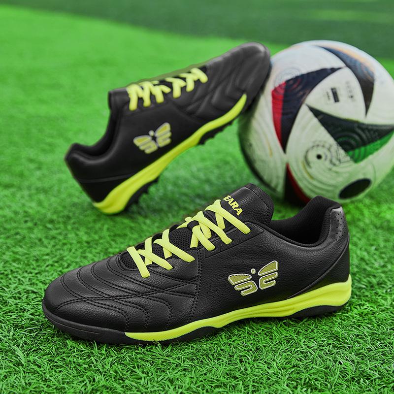 Professional Fresh Male Cleats Soccer Shoes Trainers Unisex Tf/Fg Lightweight Premium-quality Match Grass Adult Football Boot