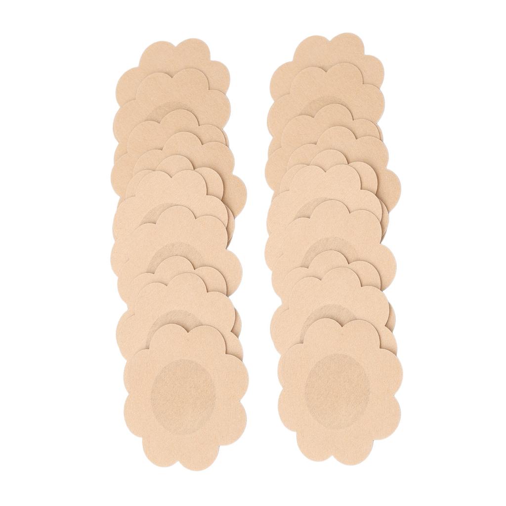 20pcs Disposable Nipple Stickers Adhesive Ultra Thin Boob Covers Breathable Breast Pasties for