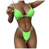 Women's Sexy Fashion Solid Color Strap Bikini Swimsuit