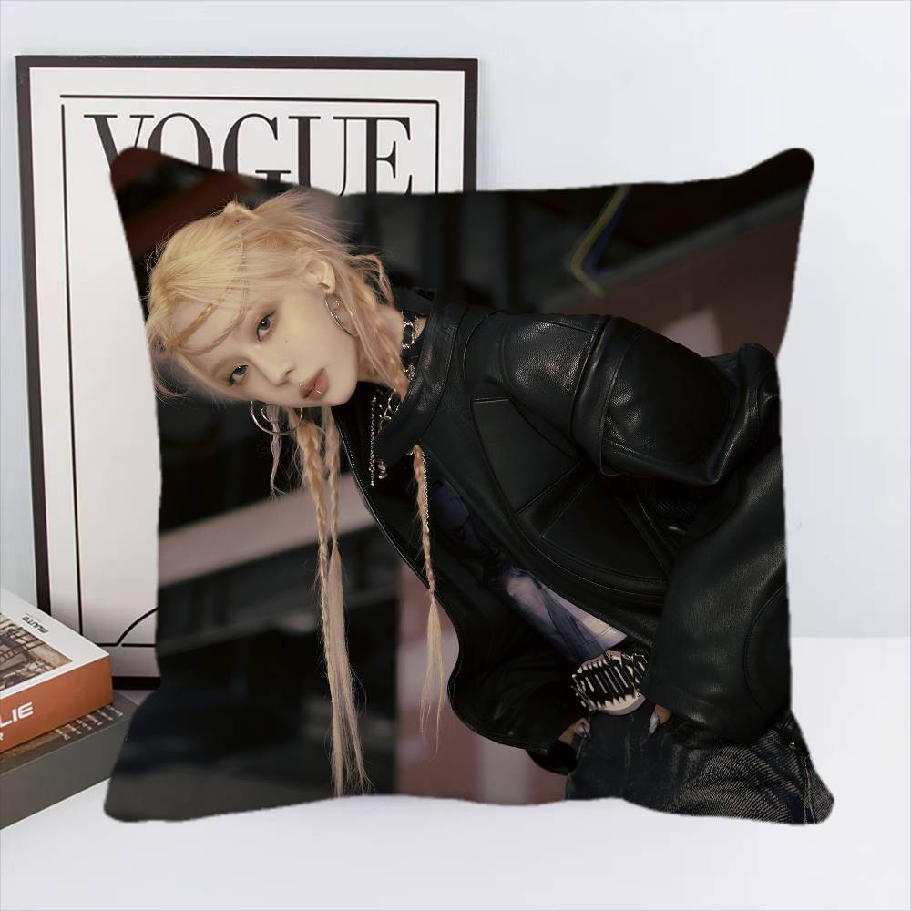Winter Kpop Pillow Case Square Pillow Bedroom Sofa Leisure Comfort Cushion Car Living Room Home Decoration