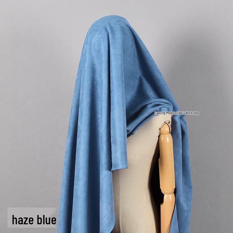 Luxury Snowflake Velvet Suede Air Layer Fabric - Thick, Stretchy, Soft, Delicate Knit