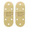 2pcs Brass Drop Leaf Hinge 80x30mm Flap Hinge Solid Hinge  Folding Table