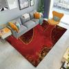 1 Stück Teppich mit Marmorstruktur für Wohnzimmer, Schlafzimmer, Heim-Sofa-Dekoration, rutschfeste Bodenmatte