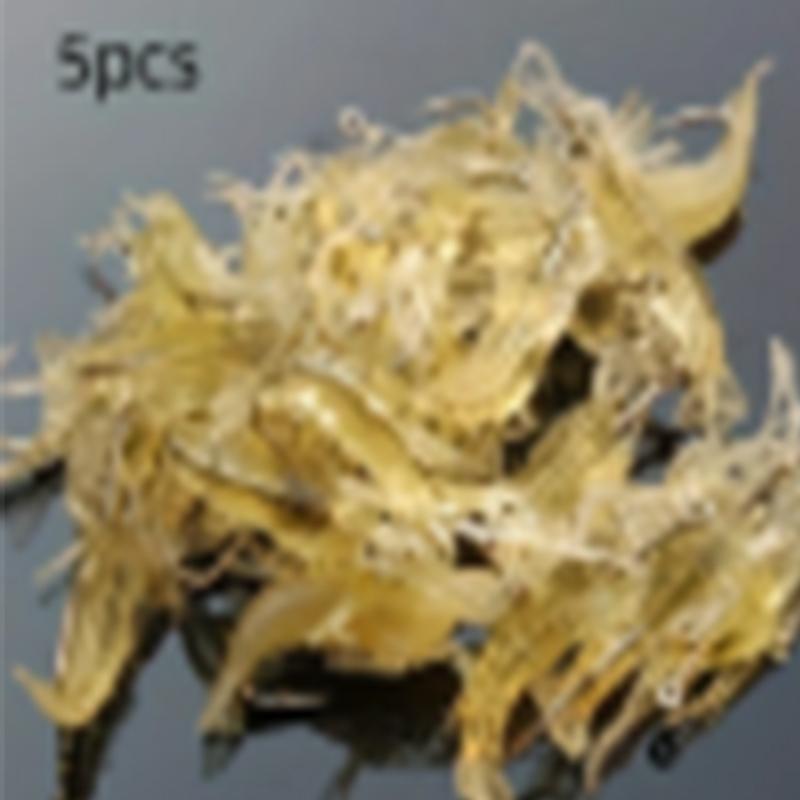 5/10/20pcs Goture Shrimp Lures Soft Shrimp Fishing Lures For Freshwater Saltwater Luminous Shrimp Bait Set With Sharp Hook Bead