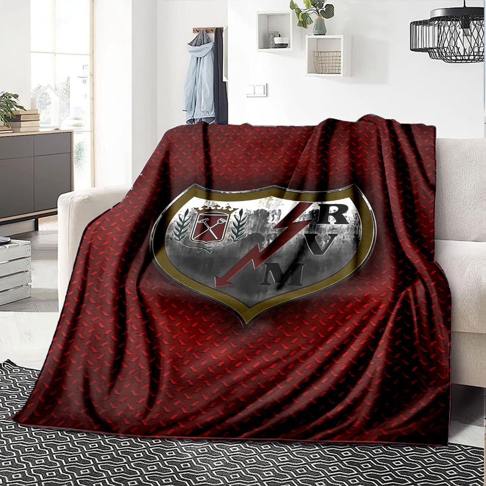 Rayo Vallecano Blanket, High quality Comfortable for All Seasons, Home Decor, Warmth and Comfort