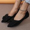 Summer Pointed Toe Shallow Mouth Breathable Comfortable Casual Flat Shoes Wear Resistant Non Slip Women's Loafers