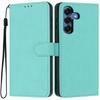 Wallet Case for Galaxy S26+ - Leather/PU, Green, With Card Holder