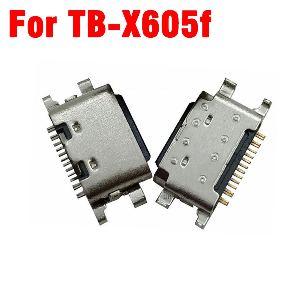 Original For Lenovo Tablet PC Tab M10 10.1 inch TB-X605F N M X605FC/LC Type-c USB Jack Socket Charging Port Connector Base Plug