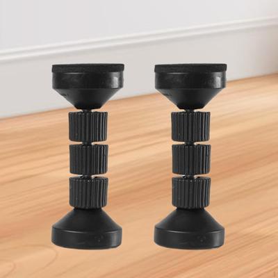 2 kusy Zarážky čela postele Stabilizátory Závitový Fixátor rámu postele, Nastaviteľný