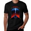 Walking Alone Kavinsky Reborn Tshirt Minimalist Plain Crew Neck Tshirt