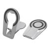Magnetic Ring Buckle, Mobile Phone Holder, Magnetic Ring Back Sticker, Double-sided Magnetic Adsorption, Suitable for Apple 16pm.